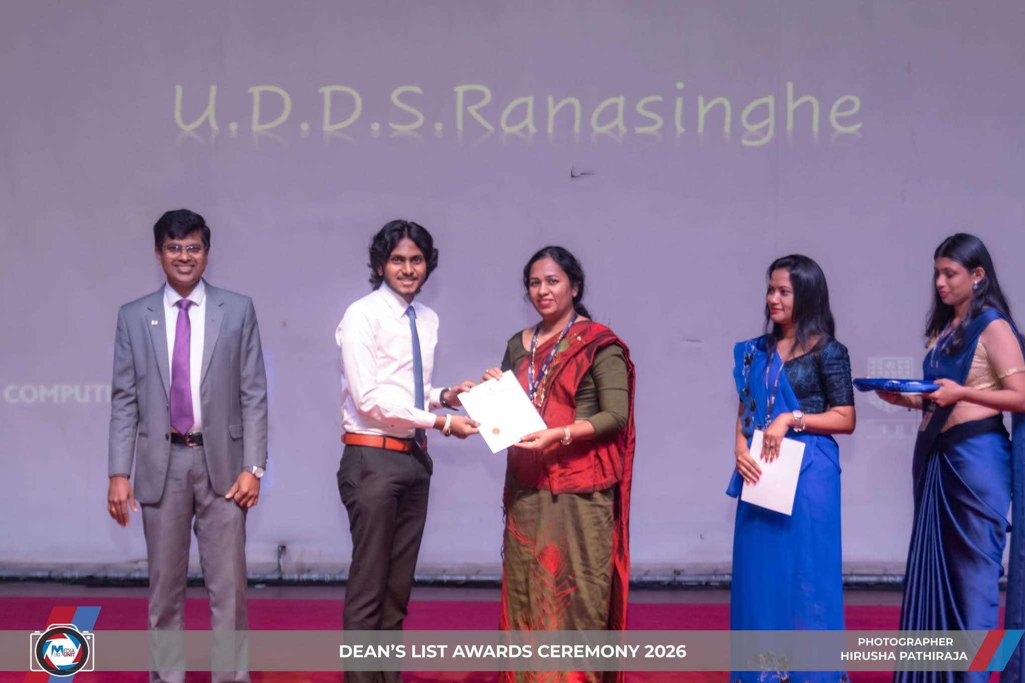 Stage Award Ceremony