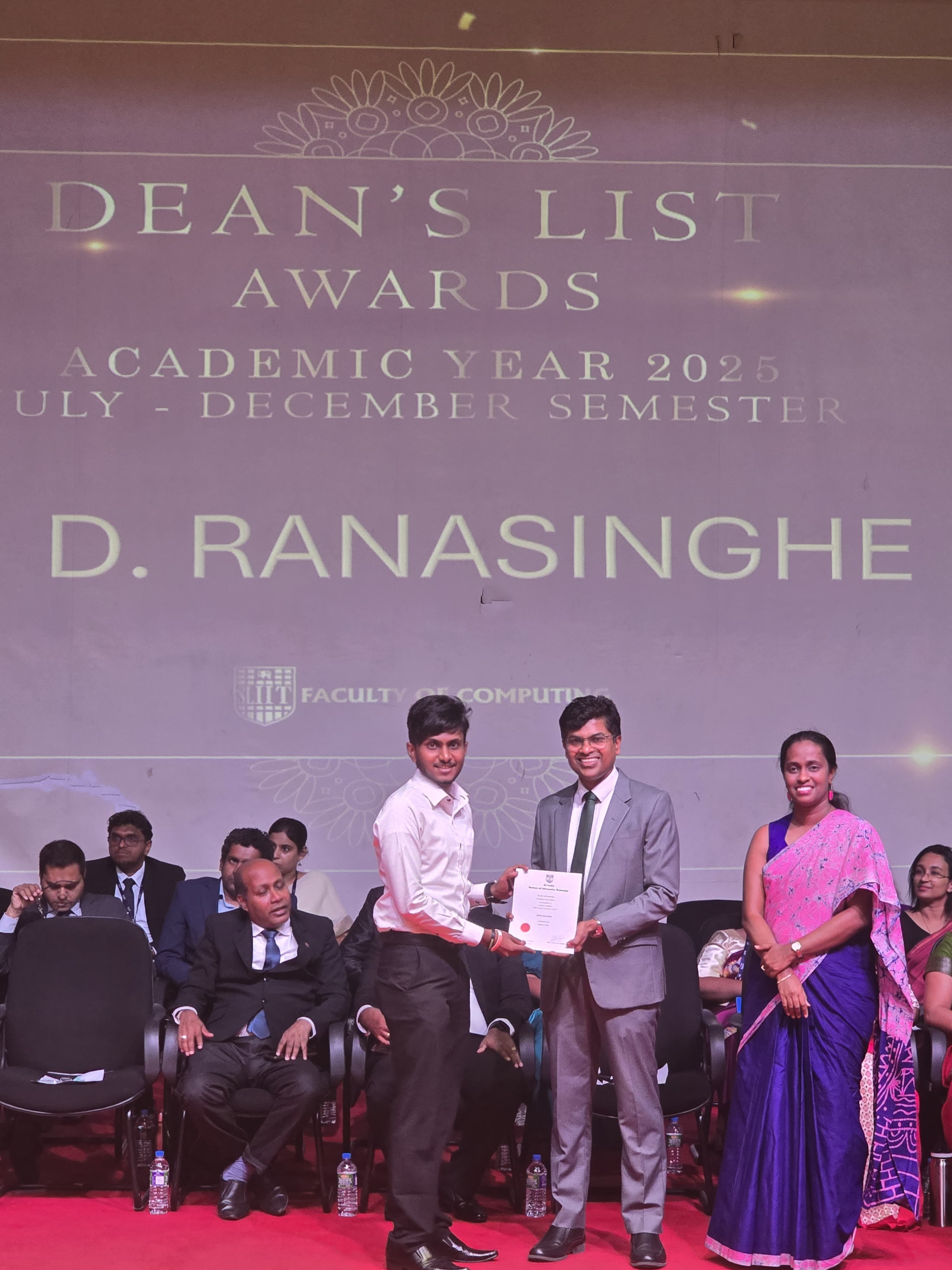 Stage Award Ceremony